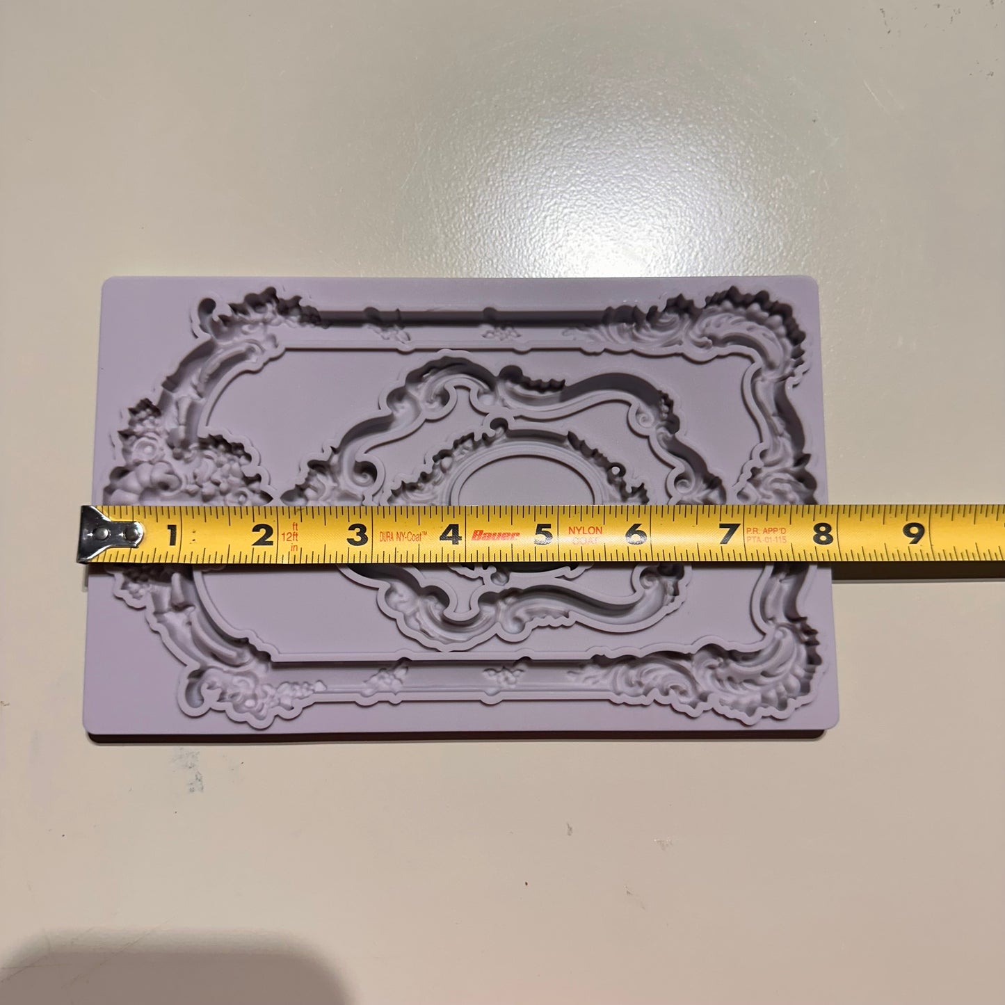 Antique Frames | Silicone Décor Moulds | Decoupage Queen | 8" x 5" | Mixed Media | Limited Edition