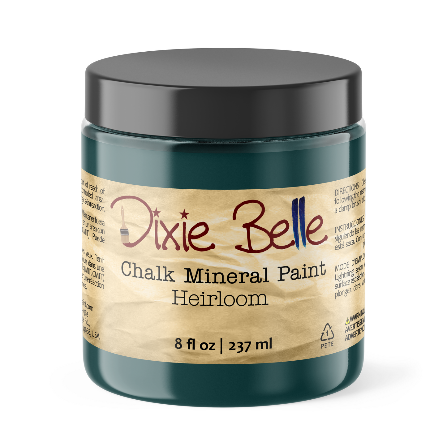 Heirloom Dixie Belle Chalk Mineral Paint Curated Collection 4oz 8oz