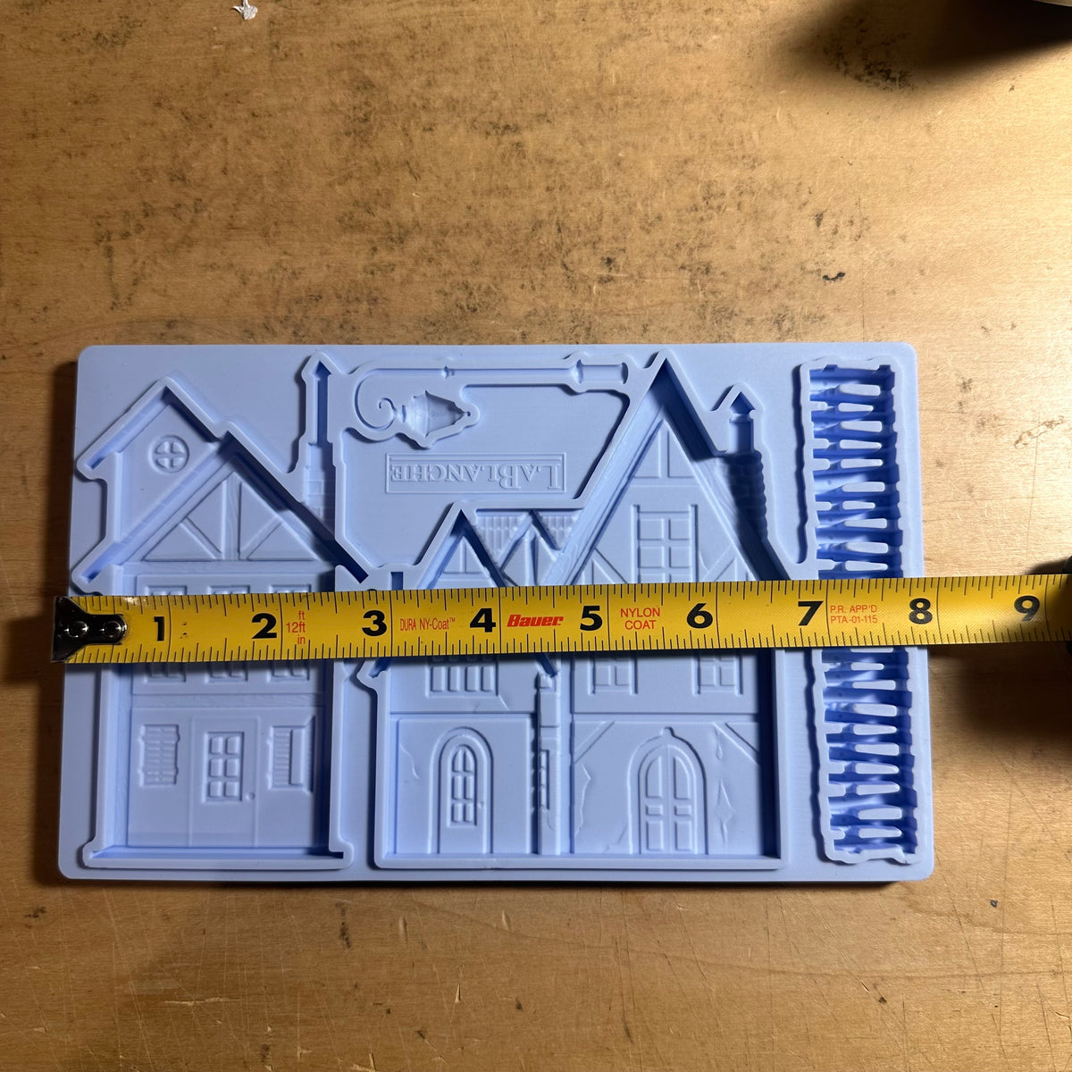 Houses II Décor Silicone Mould LaBlanche 8x5 Limited Edition