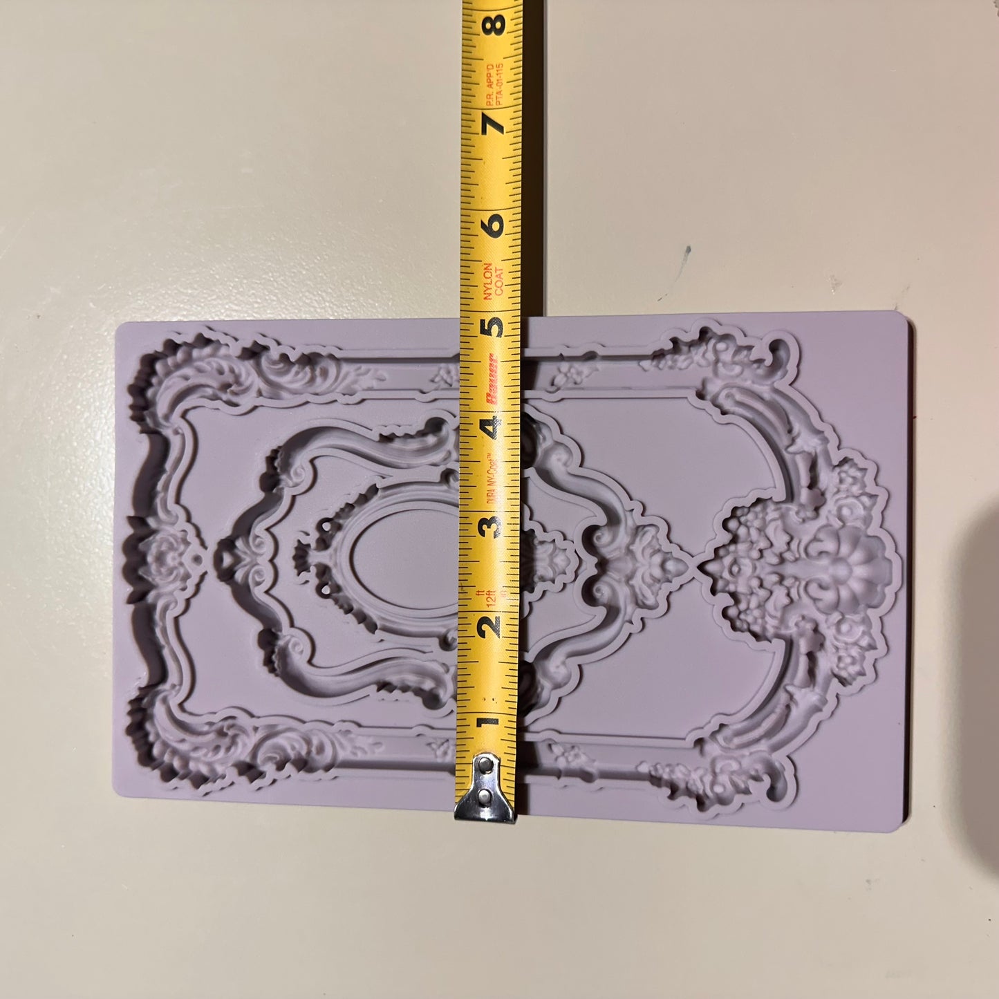 Antique Frames | Silicone Décor Moulds | Decoupage Queen | 8" x 5" | Mixed Media | Limited Edition