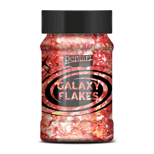 Red Gold | Galaxy Flakes | Pentart Galaxy Flakes | Mixed Media | 1g