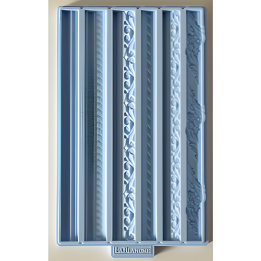Borders Decor Silicone Mould LaBlanche 8x5 Limited Edition