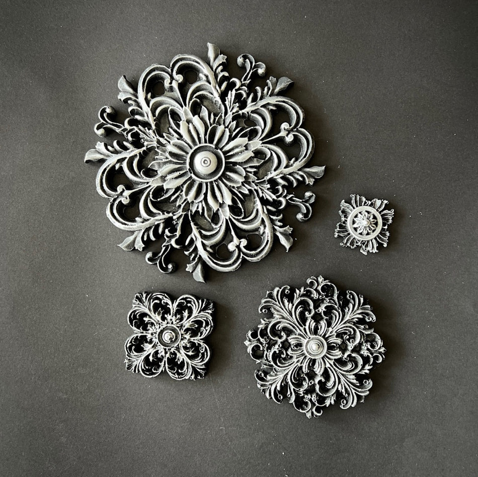 Round Ornaments | Décor Moulds | LaBlanche | 8" x 5" | Limited Edition | Will Sell Out
