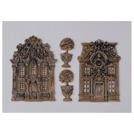 Baroque Houses  Decor Silicone Mould LaBlanche 8x5 Limited Edition