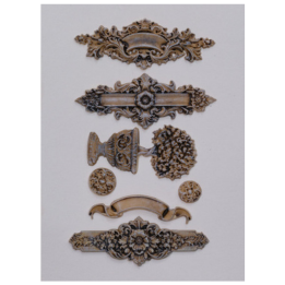 Emblem Decor Silicone Mould LaBlanche 8x5 Limited Edition