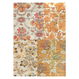 Fields of Plenty Ellen J Goods Rice Paper Decoupage Queen A3