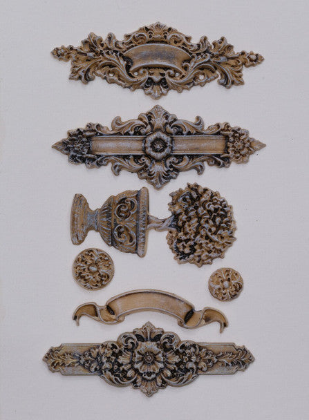 Emblem Decor Silicone Mould LaBlanche 8x5 Limited Edition