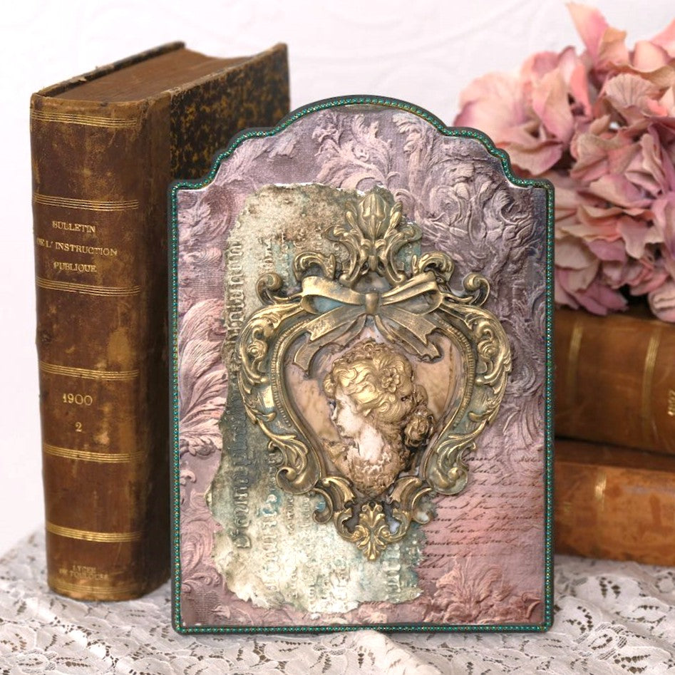 Heart Frame Decor Silicone Mould LaBlanche 8x5 Limited Edition