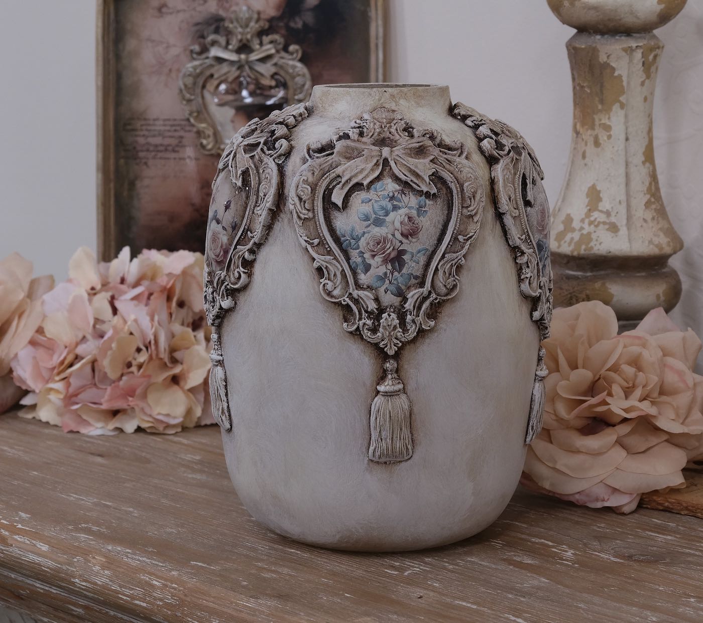 Heart Frame Decor Silicone Mould LaBlanche 8x5 Limited Edition