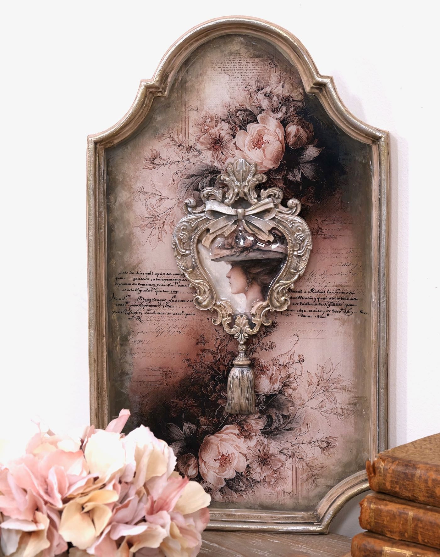 Heart Frame Decor Silicone Mould LaBlanche 8x5 Limited Edition
