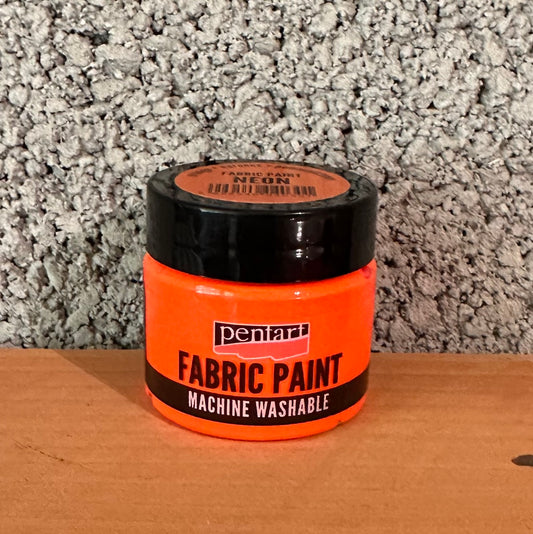 Orange Neon | Fabric Paint | Mixed Media | Pentart | 30ml