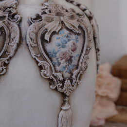 Heart Frame Decor Silicone Mould LaBlanche 8x5 Limited Edition
