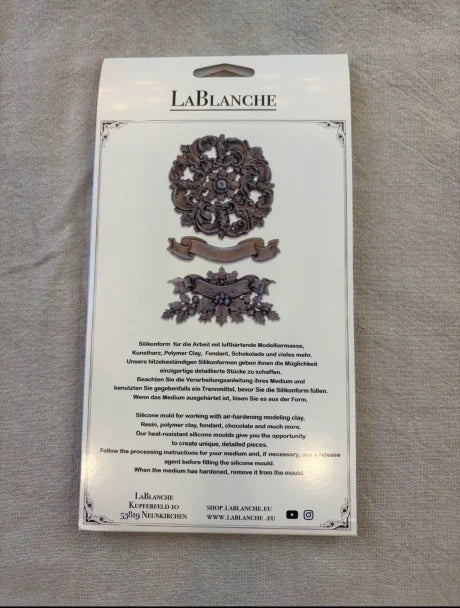 Ilex Decor Silicone Mould LaBlanche 8x5 Limited Edition