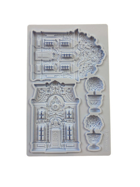 Baroque Houses  Decor Silicone Mould LaBlanche 8x5 Limited Edition