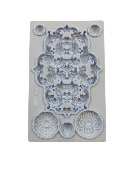 Oval Ornament Decor Silicone Mould LaBlanche 8x5 Limited Edition