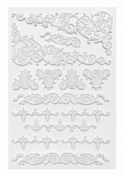 Sticker Sheet LaBlanche Embellishment 4 Different Designs Available