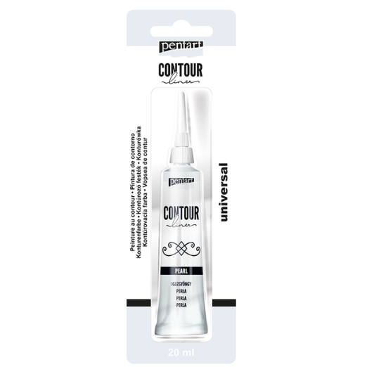 Contour Liner 9 Colors | Pentart | Mixed Media | Journaling | 20ml