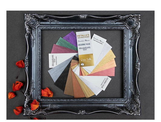 Fan Deck of Colors | Moonshine Metallics & Metallic Waxes | Dixie Belle Paint Company