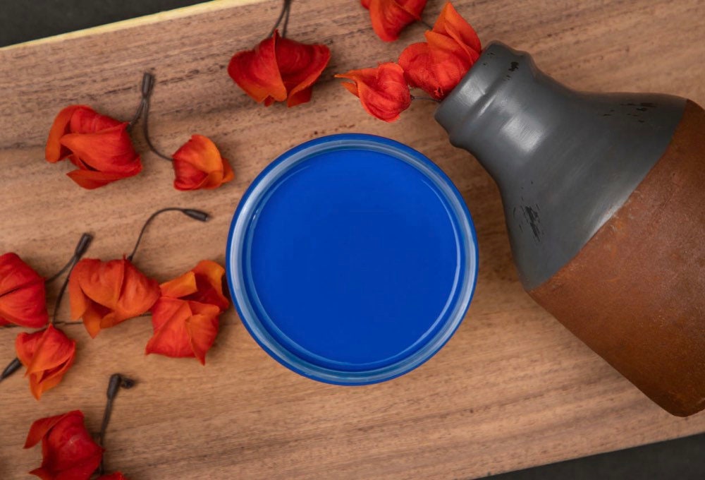 Cobalt 4oz and 8oz | Dixie Belle Chalk Mineral Paint | No VOC | Chalk Paint for Furniture | Water Based Paint | 4oz and 8oz