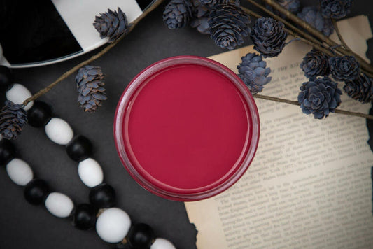 Plum Crazy 4oz | Dixie Belle Chalk Mineral Paint | Best Chalk Paint | No VOC | Chalk Paint for Furniture | Water Based Paint | 4oz