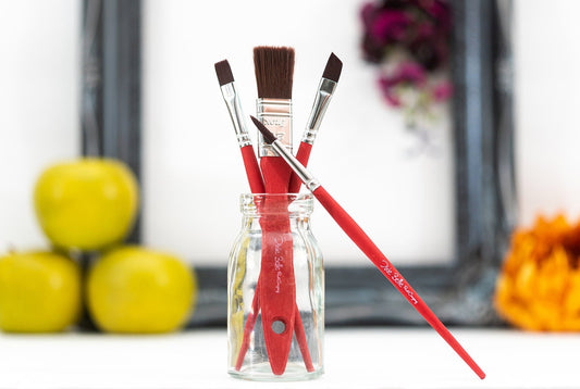 Dixie Belle Paint | Artist Brushes | 4 Brushes