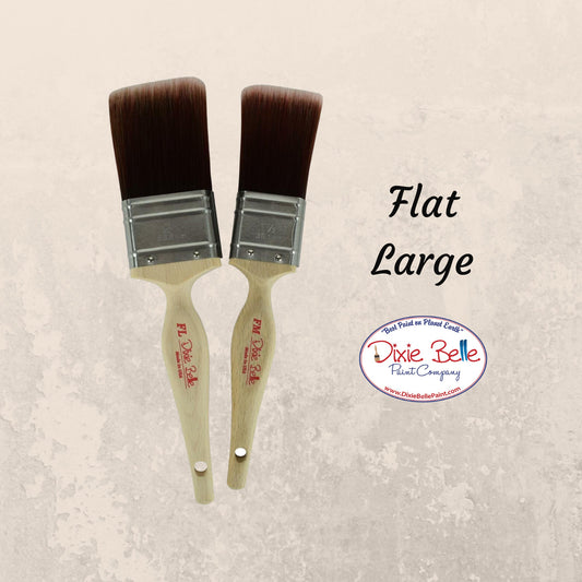Flat Large | Dixie Belle Paint Company | Paint Brush