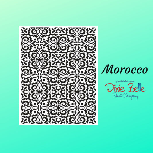 Morocco Mylar Stencil | Dixie Belle Paint | Belles and Whistles | 10mil