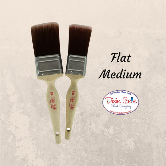 Flat Medium | Dixie Belle  Paint Company | Paint Brush