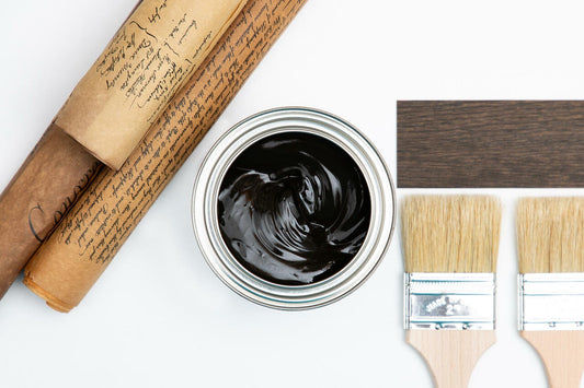 Walnut Gel Stain | Dixie Belle Paint | No Pain Gel Stain | Oil Based Wood Stain