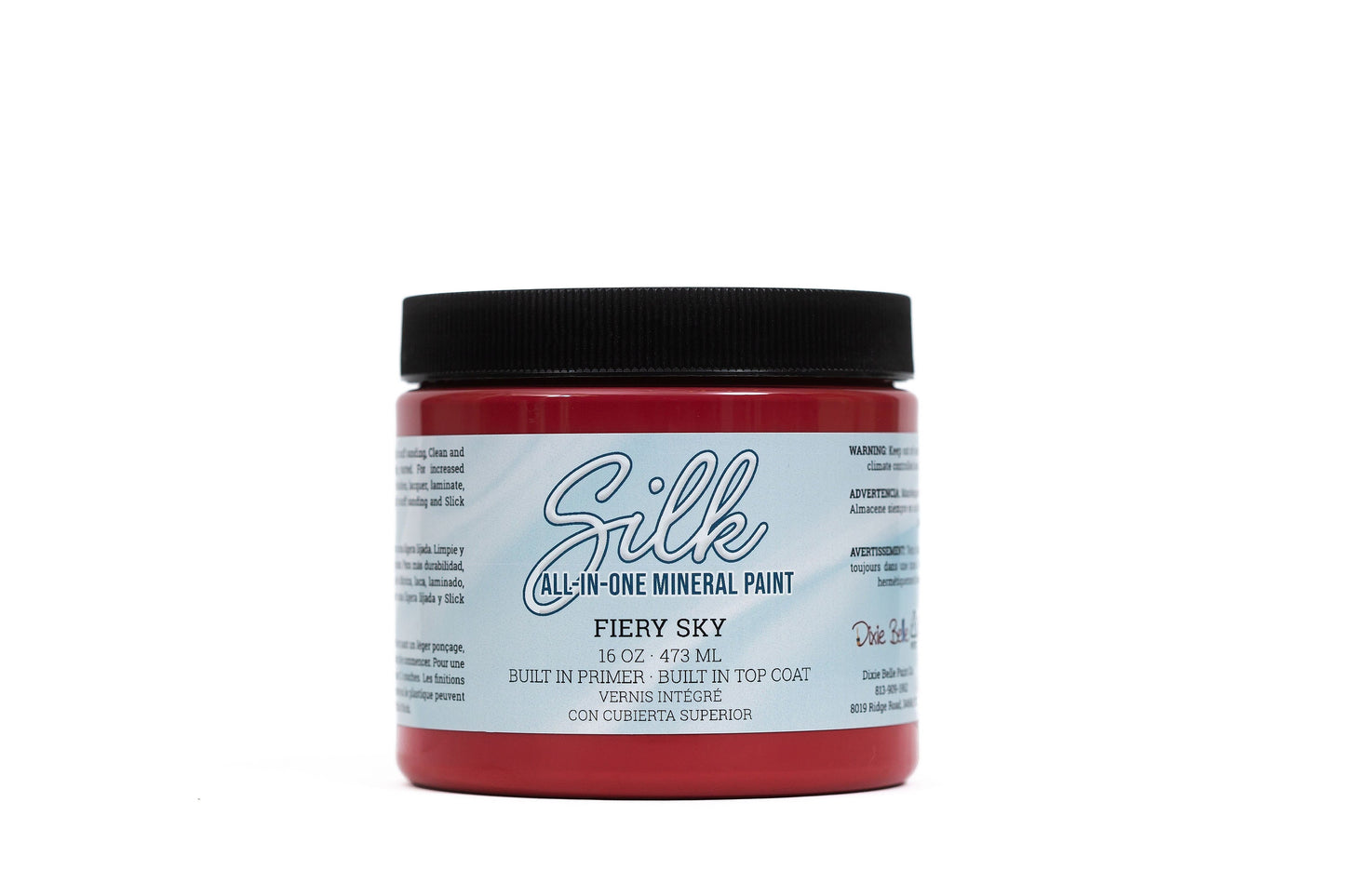 Fiery Sky 4oz | Silk All-In-One Paint | Dixie Belle Paint Company | 4oz