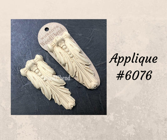 WoodUBend | Applique #6076 | Dixie Belle Exclusive | Set of 2