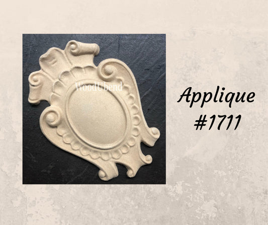 WoodUBend | Applique 1711 | Dixie Belle Exclusive | Set of 2