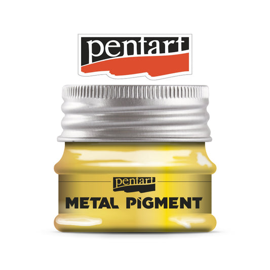 Gold | Metal Pigment Powder | Pentart | Mixed Media | 20g