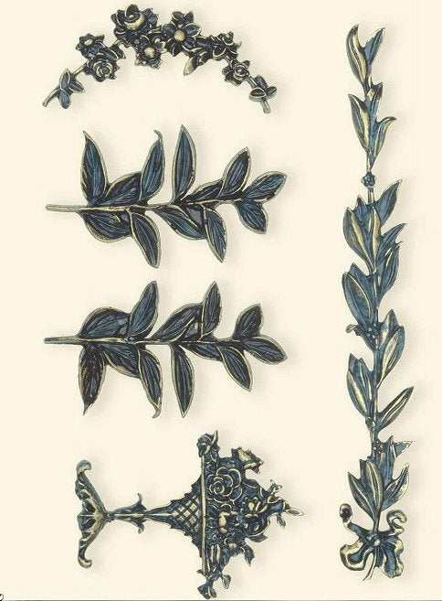 Blatter Leaves | Décor Moulds | Leaves | LaBlanche | 8" x 5"