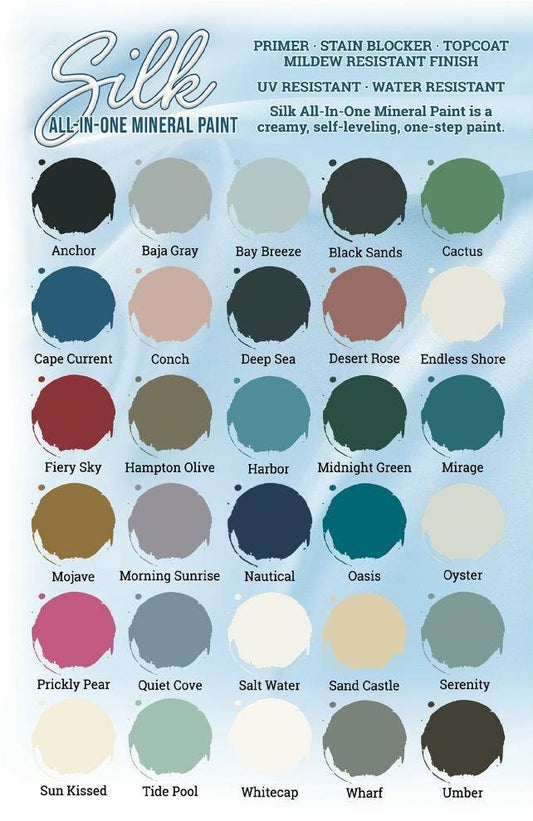 Silk All In One Paint 16oz and Some In 32oz | Dixie Belle Paint Company | 37 Colors | 16oz and Some In 32oz