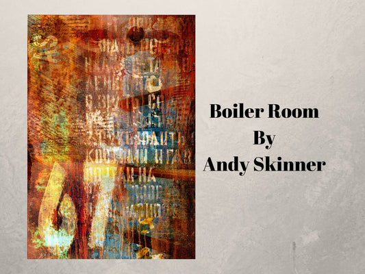 Boiler Room | Rice Paper Decoupage | Andy Skinner Decoupage Queen | A4 | RETIRED