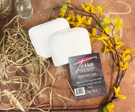 Terra Clay by Dixie Belle Paint | Buffing Pad |  2 Per Bag