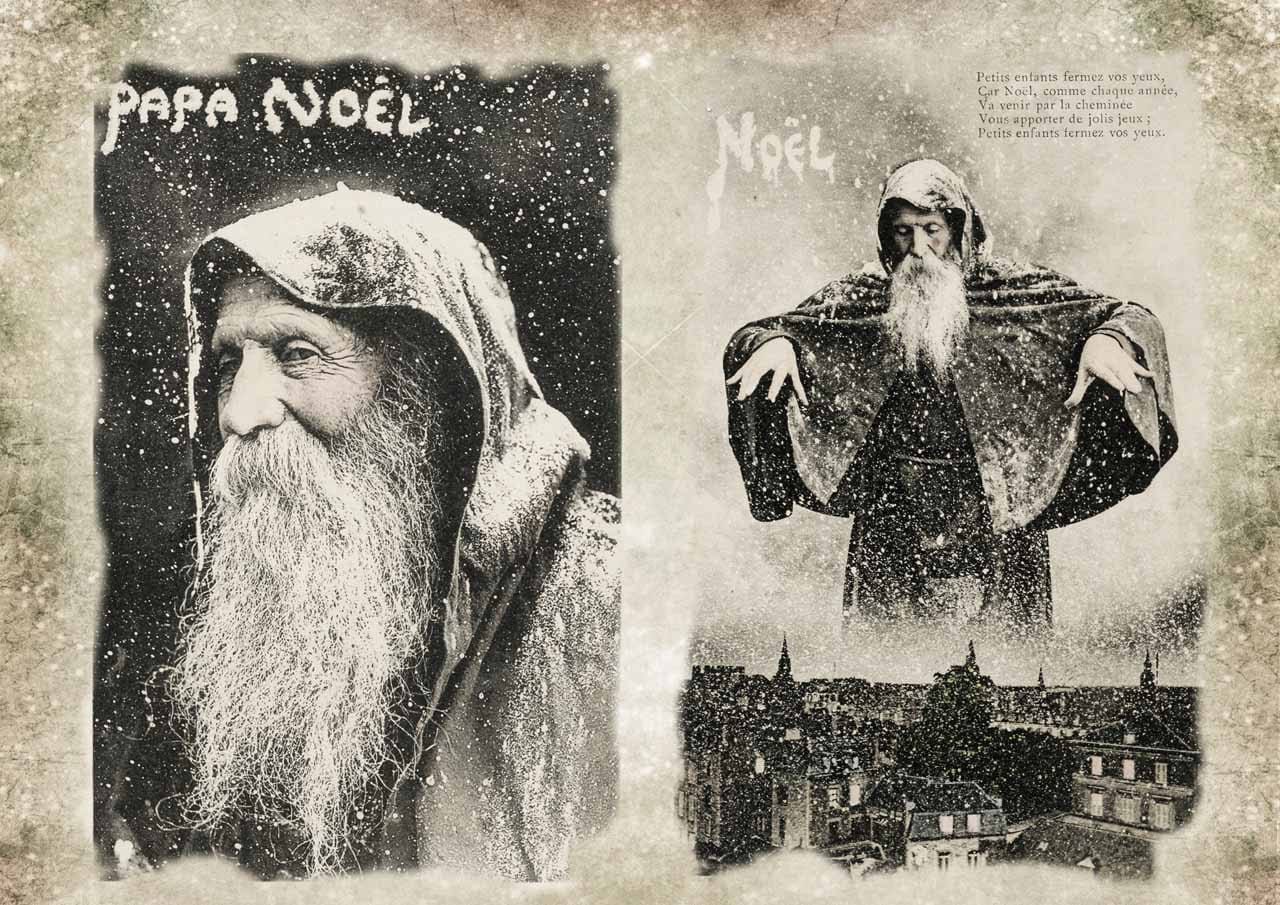 Papa Noel | Rice Paper Decoupage | Calambour | A4 8.3" x 11.7"