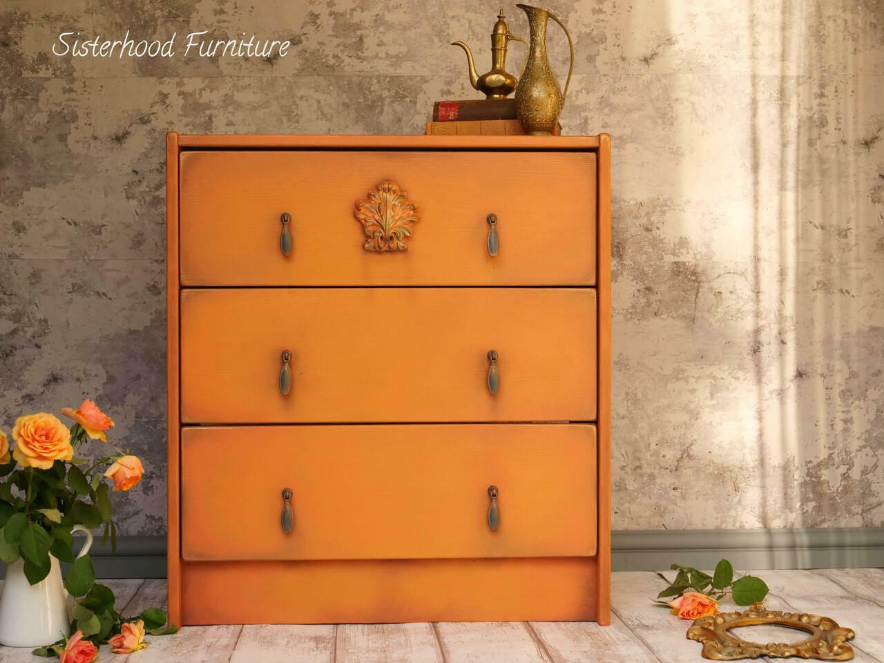 Florida Orange 16oz | Chalk Mineral Paint | Dixie Belle Paint Company | 16oz