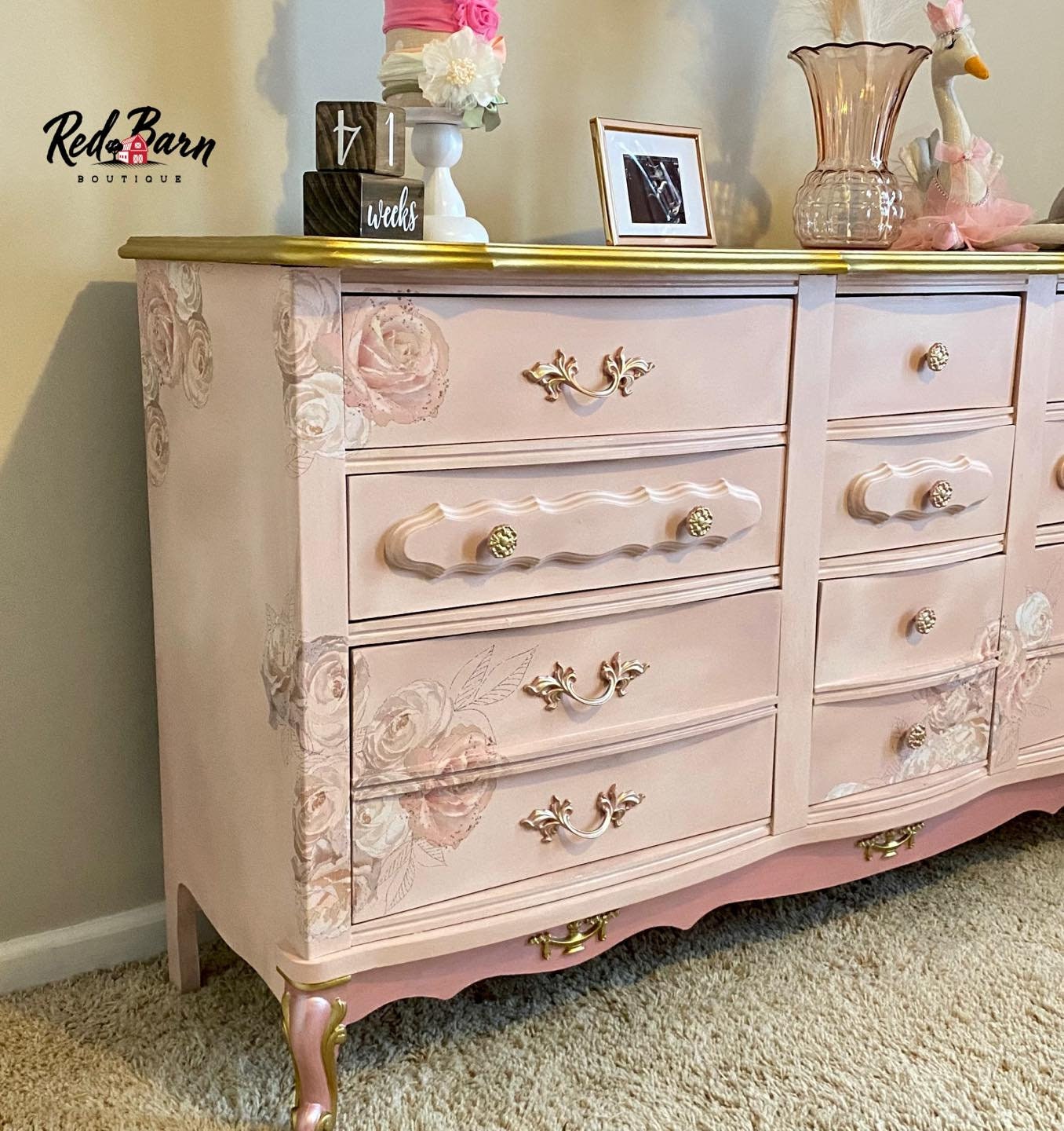 Tea Rose 4oz and 8oz | Chalk Mineral Paint | Dixie Belle Paint Company | 4oz and 8oz