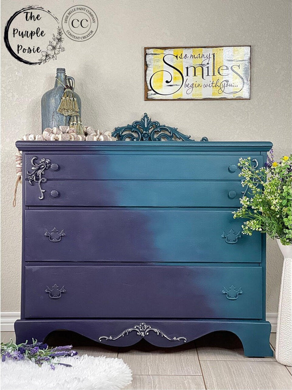 Aubergine 4oz | Chalk Mineral Paint | Dixie Belle Paint Company | 4oz Only