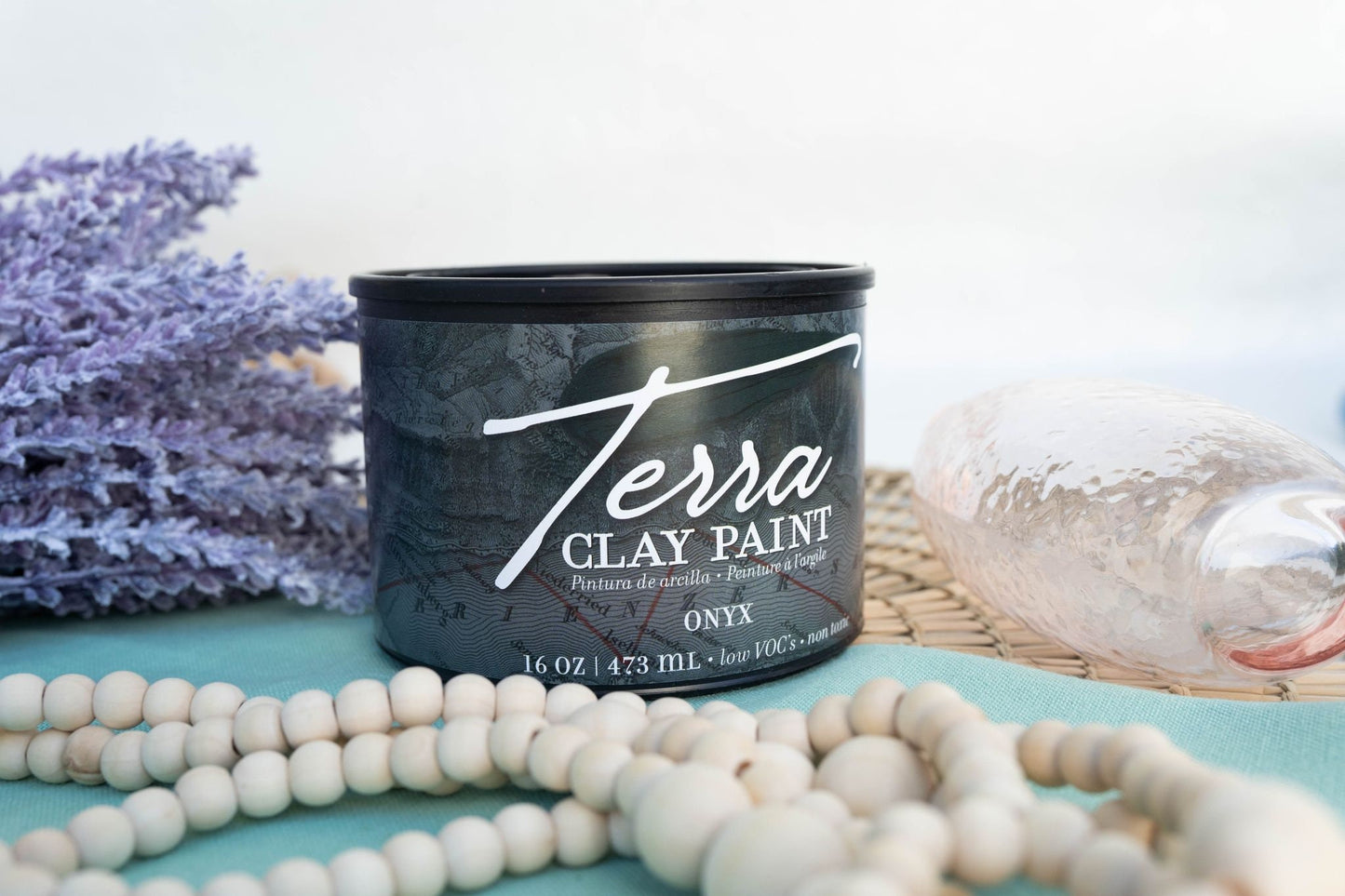 Onyx | Terra Clay Paint 16oz | Dixie Belle Paint Company | 16oz