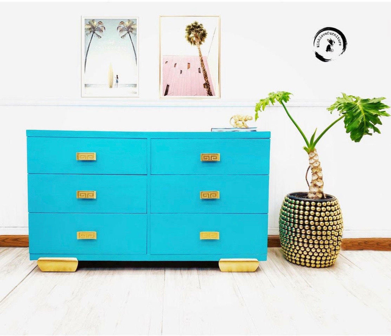 Pure Ocean 16oz and 32oz | Chalk Mineral Paint | Dixie Belle Paint Company | 16oz and 32oz
