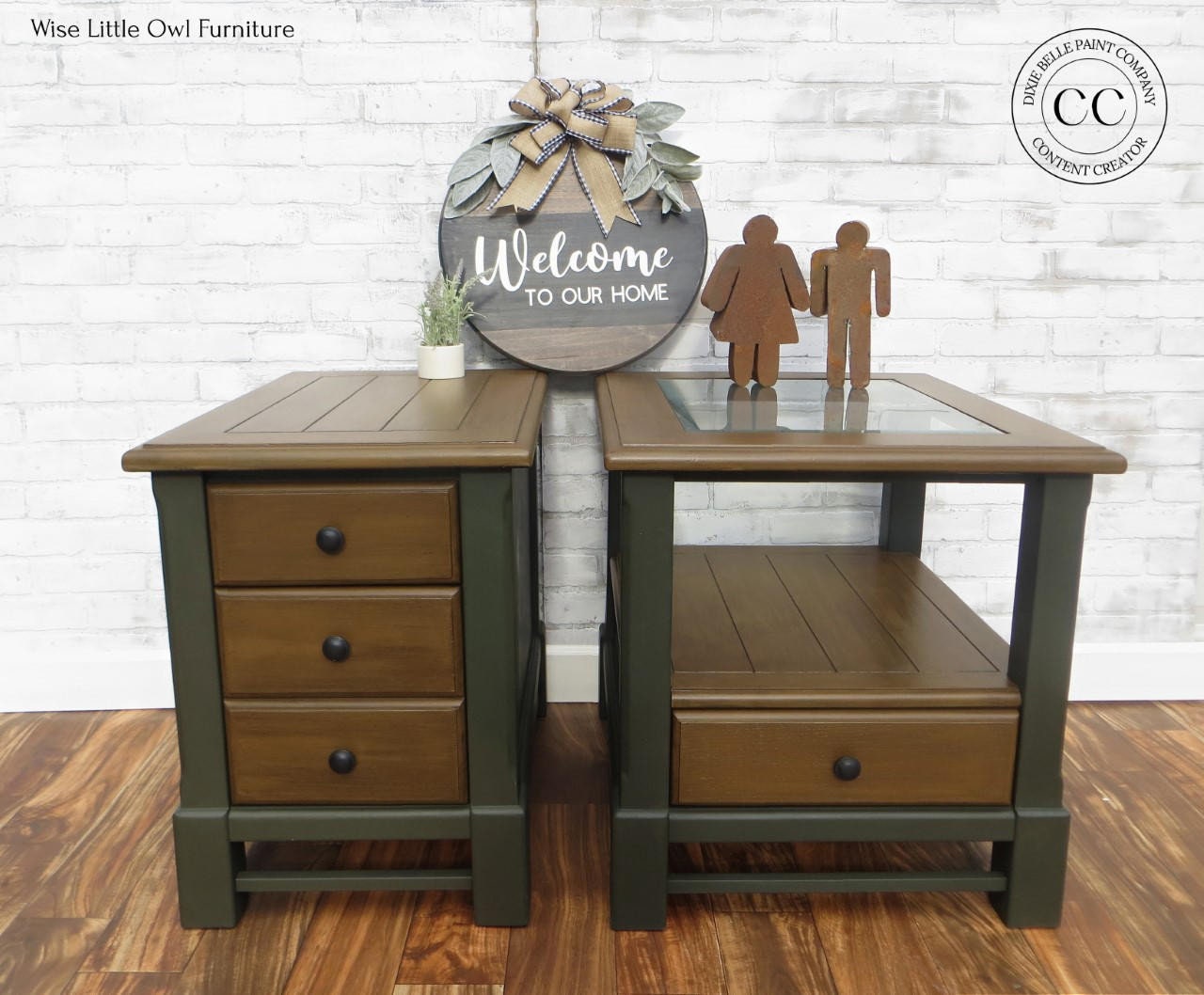 Collard Greens 4oz and 8oz | Dixie Belle Chalk Mineral Paint | No VOC | Chalk Paint for Furniture | Water Based Paint | 4oz and 8oz