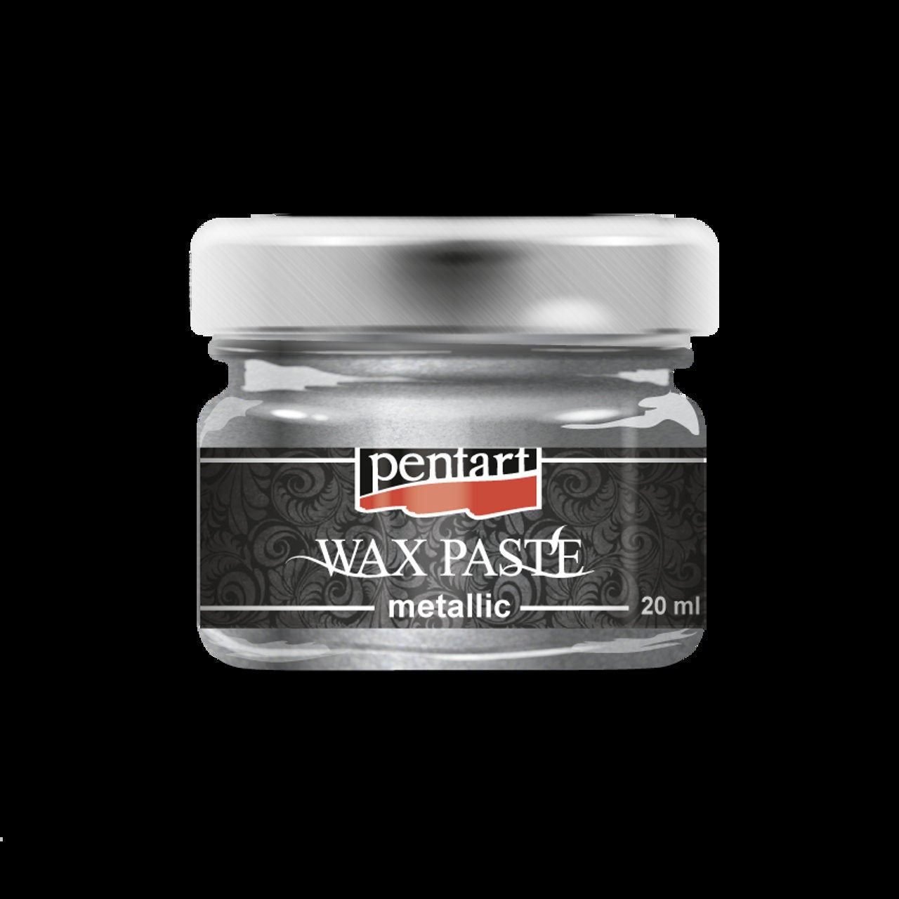 Silver Metallics Wax Paste | Pentart wax Paste | 20ml