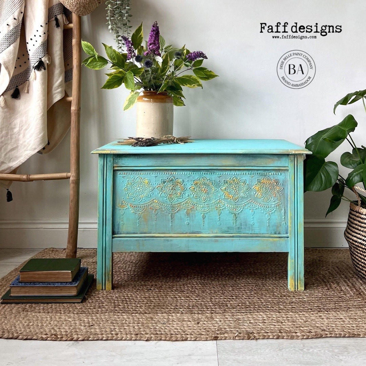 Cerulean Blue 16oz | Terra Clay Paint | Dixie Belle Paint Company | 16oz