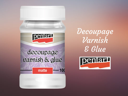 Decoupage Varnish and Glue | Matte | Pentart | 100ml
