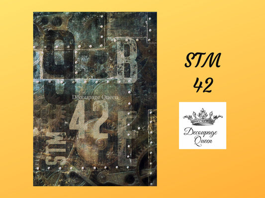 STM 42 | Decoupage Queen | Rice Paper Decoupage | A2
