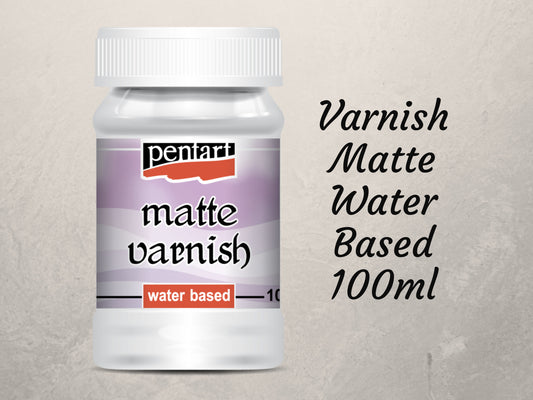 Varnish | Matte | Pentart | Water Based | 100ml
