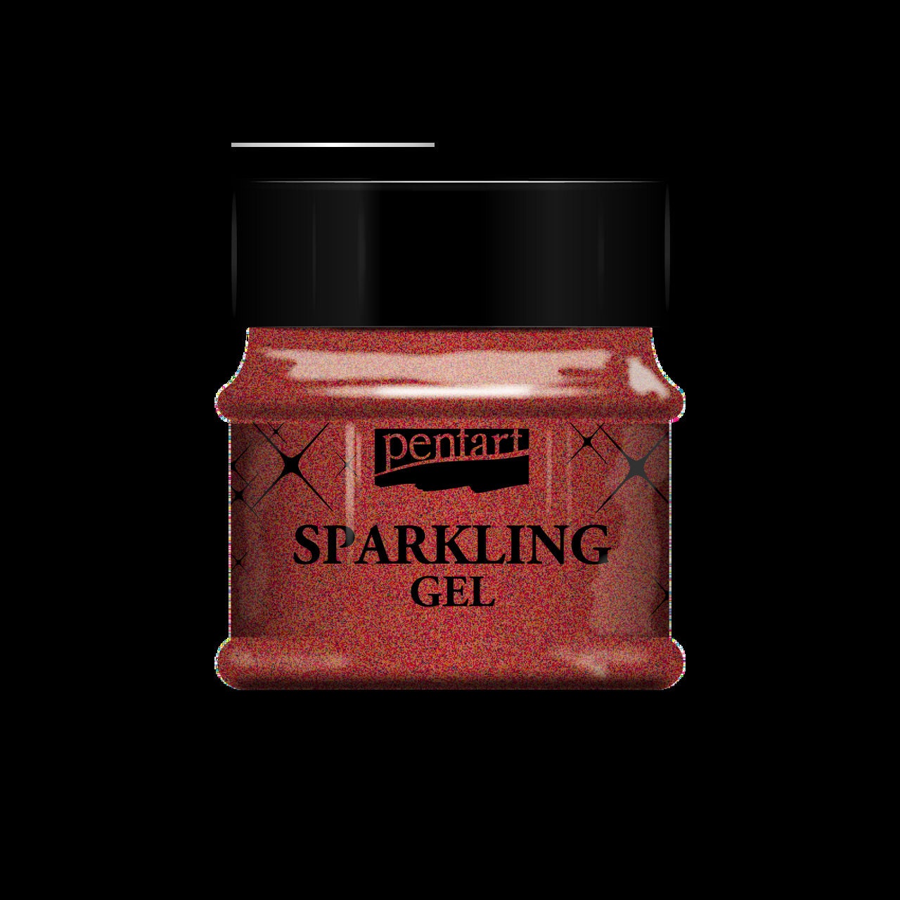 Red Gold | Sparkling Gel | Pentart | 50ml